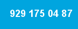 929 175 04 87